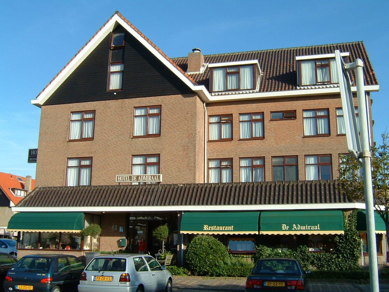 consumptie Praten radioactiviteit Welkom bij Hotel Restaurant de Admiraal, Noordwijk aan Zee
